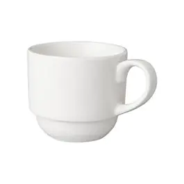 Tasse - 20 CL - Large - Blanc - 6 pièces - Mammouth - Budgetline - 508371