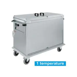 Bain-marie - Electrique - Sur chariot - 3 x 1/1 GN - Diamant - CTBM/3C-T