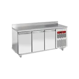 Etabli réfrigéré - 3 portes - 550 Litre - 60 x 40 CM - H 90 x 203 x 80 CM - Moteur droit - Diamant - TP3N/HA-R2