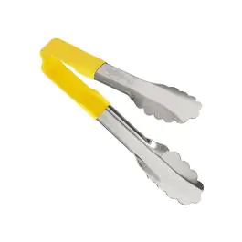 Pince à servir - 0,07 KG - 15 CM - acier inoxydable - Jaune - +0°C / +82°C - 721904