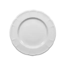 Assiette - H 2.2 CM - 0.4 KG - Ø21 CM - Porcelaine - Blanc - 765031
