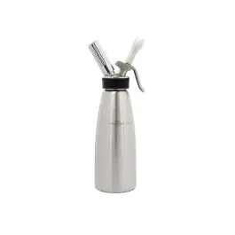Machine à chantilly - 1 litre - Ø 9 x H 30 CM - inox - ISI - CB502
