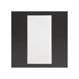 Serviettes de table - 2000 pièces - Blanc - 40 x 40 CM - Fiesta - FE243