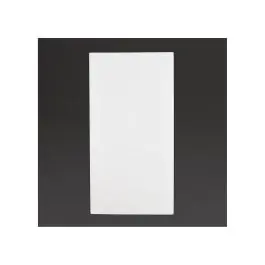 Serviettes de table - 1000 pièces - Blanc - 40 x 40 CM - Fiesta - FE258