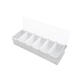 Station de garniture - 6 pièces - acier inoxydable - Bar Professional - GHR0006