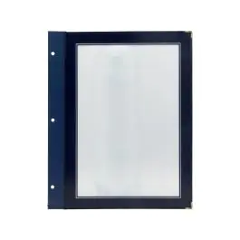 Carte de menu - A4 - Bleu - Bois/Polypropylène - L 32,4 x P 26,5 CM - Securit