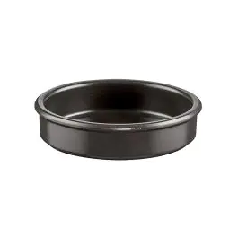 Cocotte - H 3,5 CM - 0,25 KG - Ø14 CM - Faïence - Noir - 0,3 Litre - Regas - 540002