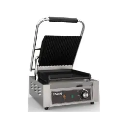 Grille de contact - inox - 230V - H 19 x L 32 x P 41 CM - Saro - 443-10001