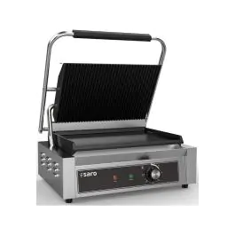 Grille de contact - inox - 230V - H 19 x L 44 x P 41 CM - Saro - 443-10051