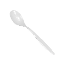 Cuillère de table - 0.25 KG - 19 CM - Styrène-Acrylonitrile (San) - Blanc - WACA - 937157