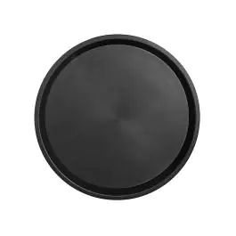 Plateau - H 2.3 CM - 0.4 KG - Ø36.5 CM - Polystyrène (Ps) - Noir - Caterchef - 430336