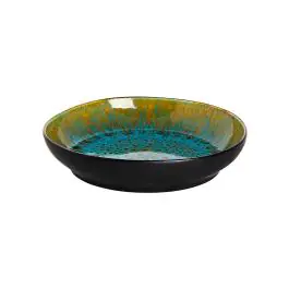 Assiette à pâtes - Ø21 CM - 4 pièces - Turquoise - Palmer - Lotus - 531018