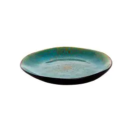 Assiette - Ø20.5 CM - 6 Pièces - Turqoise - Palmer - Lotus - 531015