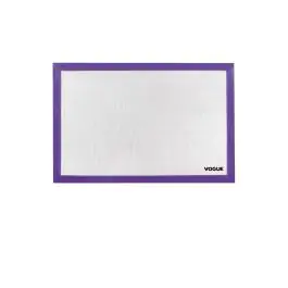Tapis de cuisson - Violet - H 58,5 x 38,65 x 0,1 CM - Silicone - Hygiplas - FB609