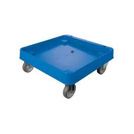 Chariot à paniers pour lave-vaisselle - H 21 x 55 x 55 CM - 3,895 KG - Polypropylène - CaterRacks - CR7500