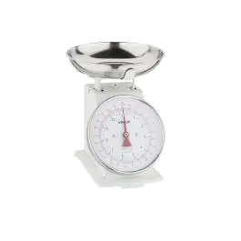 Balance - Analogique - H 21,7 x 14,2 x 20,4 CM - Acier Inoxydable - Weighstation - F172
