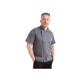 Veste de chef - Unisexe - Bleu encre - Polyester/Coton - Chef Works Urban - BB267