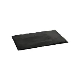 Assiette - Noir - Ardoise - L 40 x P 25 CM - G-Line