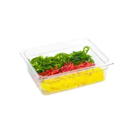 Gastronormbak - 1/2 GN - 100 MM - Transparant - Polycarbonaat - G-Line