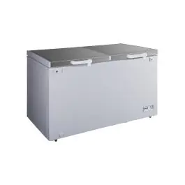 Congélateur coffre - Couvercle en acier inoxydable - 700 litres - Blanc - 230 V - G-Line