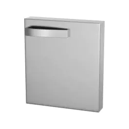 Porte pour le châssis - Droite - Acier inoxydable - H 52 x L 40 x P 5,5 CM - Ligne G700