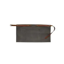 Tablier à poches - Toile lavée - Gris - G-Line