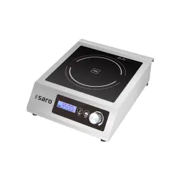 Table de cuisson - induction - cadran de réglage de la température - écran LCD - acier inoxydable - 220-240V - H 12 x L 34 x P 43,2 CM - Saro - 360-1120