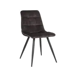 Chaise - Jelle - Velours - Anthracite - G-Line
