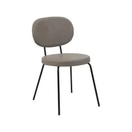Fauteuil Rondo - Gris - Similicuir - G-Line