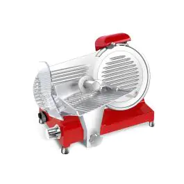 Vleessnijmachine - Deluxe - Ø 25 CM Mes - Rood - RVS - 230V - G-Line