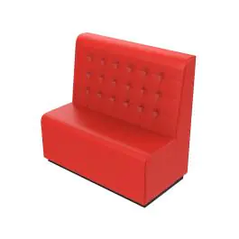 Banc de salle à manger Amsterdam - Rouge - L 122 CM - G-Line