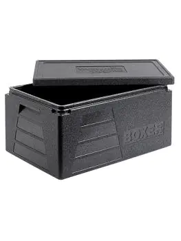 Thermobox - 1/1 GN - 42 Litres - H 29 x 59.5 x 39.5 CM - Polypropylène - Noir - Thermo Future Box - 235090