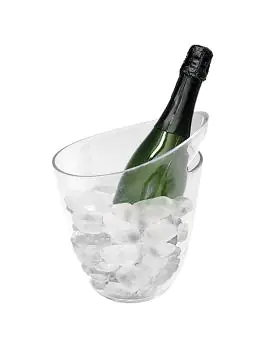 Rafraîchisseur à vin - H 20 x 24 x 20,5 CM - 0,46 KG - Polystyrène (Ps) - Transparent - Vin Bouquet - 130252