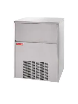Machine à glaçons - 80kg/24h - H 88 x 71 x 58 CM - 230 V - Inox - Gastro M - CS106