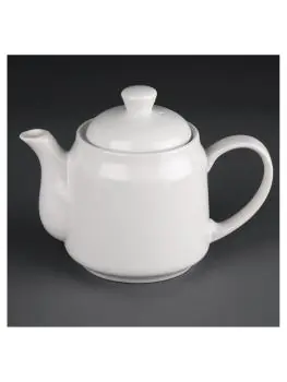 Cafetière/théière - 43 CL - 4 pièces - H 5,7 x 10,7 CM - Porcelaine - Olympia - CC204