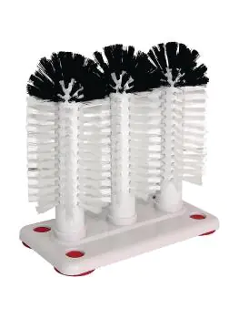 Brosse de rinçage - 3 plis - H 16,5 x 15,5 x 10 CM - Jantex - GD151