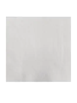Serviettes - 1000 pièces - Argent - 40 x 40 CM - Papier - Fasana - CC587