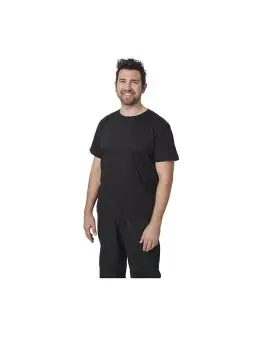 T-shirt - Unisexe - Noir - Coton - A295