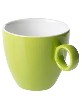 Tasse - 17 CL - 6 Pièces - Vert clair - Porcelaine de Maastricht - Bart Colour Cafe - 531387