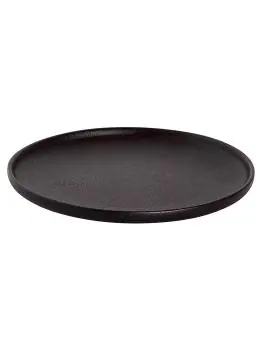 Assiette - Ø26 CM - 6 Pièces - Noir - Porcelaine de Maastricht - Univers - 531340