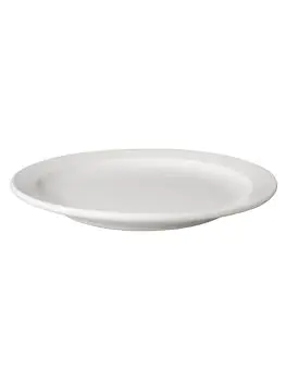 Assiette - Ø21 CM - Blanc - 6 pièces - Mammouth - Budgetline - 506969