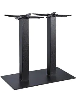 Socle de table - Noir - Fonte - H 108 x L 70 x P 40 CM - G-Line