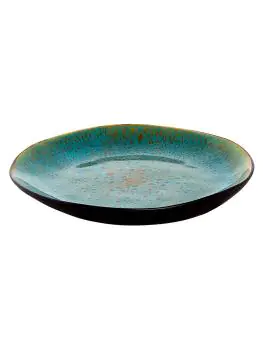 Assiette - Ø20.5 CM - 6 Pièces - Turqoise - Palmer - Lotus - 531015