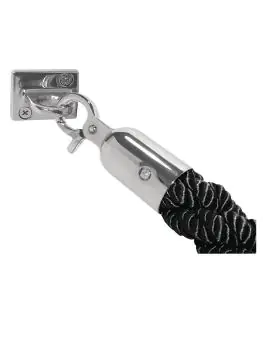 Cordon de marquage - Noir - Ø 3,2 x 150 CM - Nylon/Zinc - Bolero - CF136