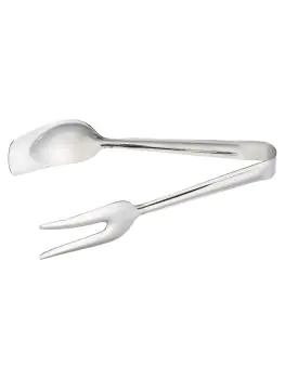 Pince de service - Modèle fourchette - Acier inoxydable - L 21 cm - G-Line