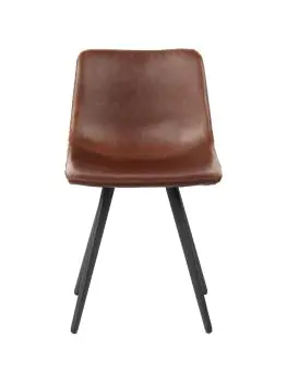 Chaise Nicolas - Cognac - Cuir synthétique - G-Line