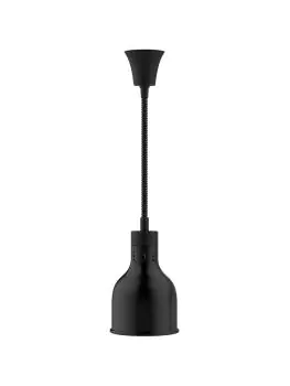 Lampe chauffante - incl. lampe - réglable - noir - 250 W - Ø 17 x H 150 CM - G-Line