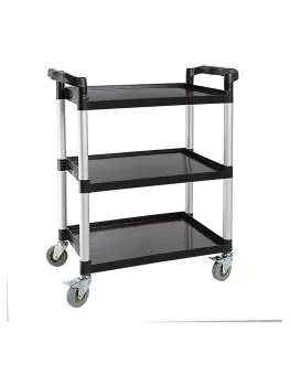 Chariot de service - Blanc - H 95 x 82,5 x 41,2 CM - Vogue - CF101