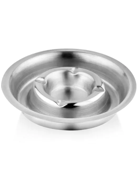 Cendrier - Intérieur - acier inoxydable - Ø 16,6 CM - G-Line 78049 €1.79 Cendriers