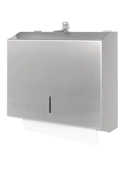 Distributeur de serviettes - H 28,5 x 26 x 11 CM - Inox - Jantex - GJ033 GJ033 €41.47 Distributeur de papier